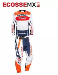 NEU 2022 Hebo Repsol Trials Shirt & Jeans Kombi - Gr. Medium Top 32" Taille - Bild 1 von 6