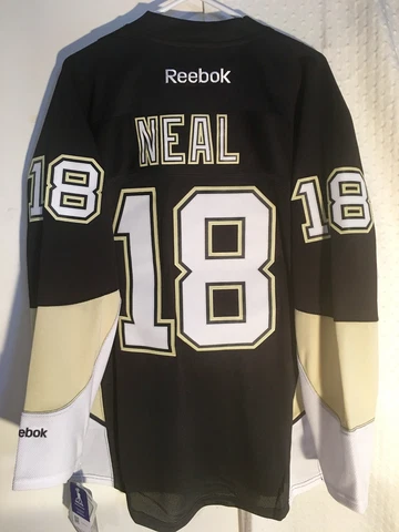 Reebok Premier NHL Jersey Pittsburgh Penguins James Neal Black sz M Cover