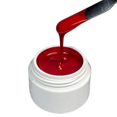 Exklusives UV Farbgel Rot 5ml Gel Nr.06 Fullcover Red - Bild 1 von 4
