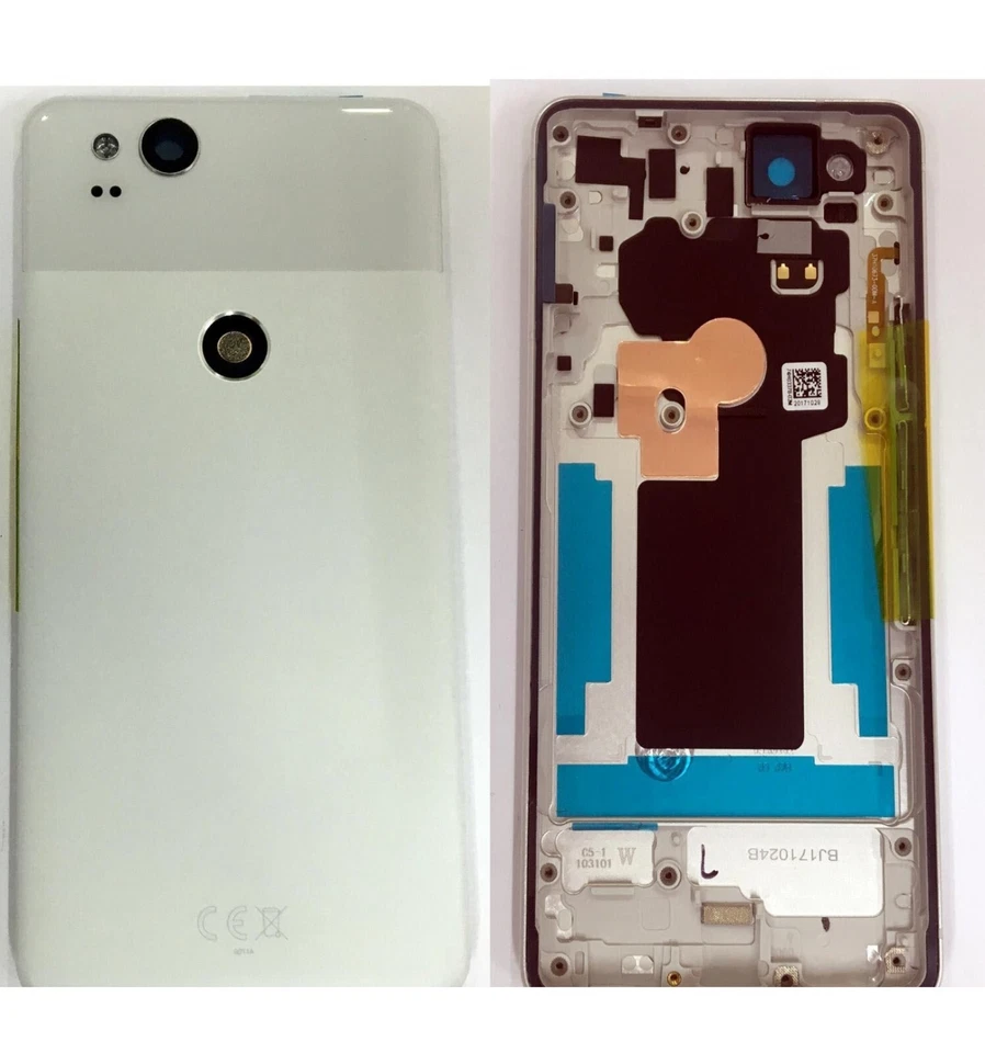 Tapa Trasera Original Para Google Pixel 2 DESMONTAJE Color Blanco Envió Gratis - Imagen 1 de 1