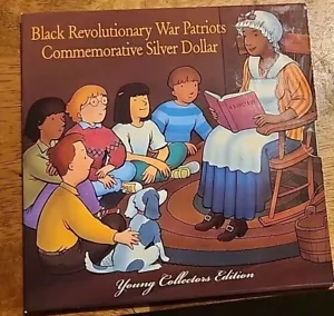 1998-S Black Revolutionary War Patriots Commemorative Dollar - Young Collectors - Picture 1 of 4