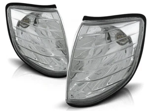Front turn signal for Mercedes W140 S-Class 1991-1996 1997 1998 VR-498 Chrome - Picture 1 of 1