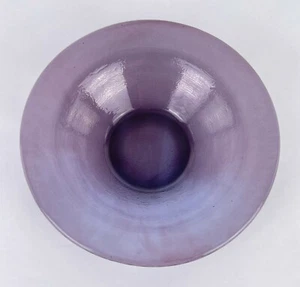 Fire & Light Recycling Glas 10" O Schüssel Traube Blaubeere Wirbel - Bild 1 von 12