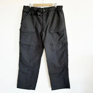 The North Face Pants Mens XL Gray Convertible Belted Cargo Nylon Hiking Outdoor - Picture 1 of 12
