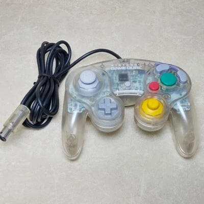 Gamecube Official Controller Pad Clear Tested Nintendo Game - Image 1 of 2
