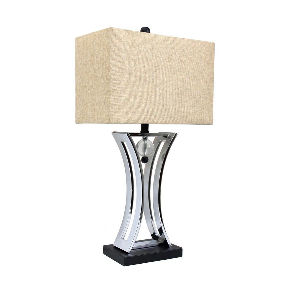 All The Rageslt2001-chr Conference Room Hourglass Shape With Pendulum Table Lamp