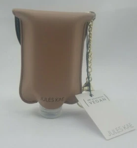 Jules Kae Vegan Leather Key Chain Holder in Nude with 2oz Full Bottle NWT - Bild 1 von 7