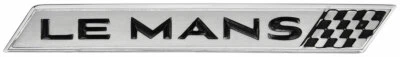 Emblema de panel de puerta Lemans fundido joya RestoParts para Pontiac LeMans 1965 Foto 1 de 3