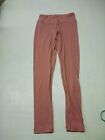 Rue 21 Womens Size Small Pull On  Skinny Pants Leggings Pink Mid Rise