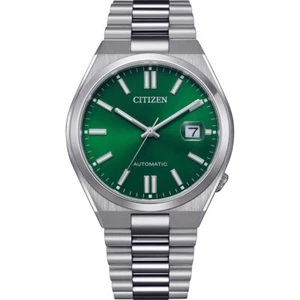 Orologio Uomo Citizen Tsuyosa Automatico Quadrante Verde NJ0150-81X - Foto 1 di 1
