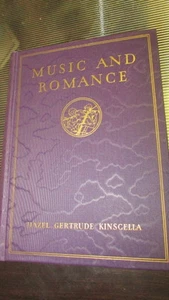 MUSIC AND ROMANCE BOOK HAZEL GERTRUDE KINSCELLA RCA VICTOR 1930 CLEAN - Bild 1 von 1