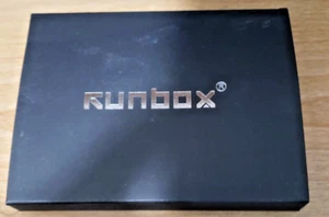 Runbox Wallet: Black & Orange w/Money Clip (RFID protection) - Picture 1 of 3