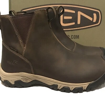 NOVO KEEN Botas Femininas Tamanho 11 M Greta Chelsea Impermeáveis Isoladas Olive 1025527 - Imagem 1 de 4