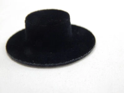 Sombrero para niño Heidi Ott #XZ779 negro miniatura escala 1:12   Foto 1 de 4