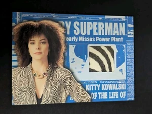 Superman Returns Topps 2006 Memorabilia Costume Kitty Kowalski's Zebra Dress - Picture 1 of 2