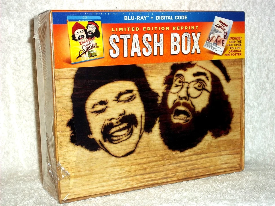 Up in Smoke 45th Anniversary Stash Box (Blu-ray 2023) stoner comedy cheech/chong - Bild 1 von 4