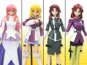 Set of 4 GUNDAM SEED DESTINY COSMIX 2 FIGURE COLLECTION VOL. 2 Lacus Stella  - Picture 1 of 3