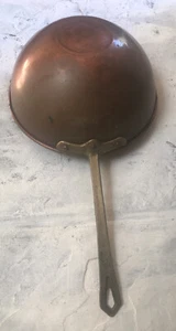 Vintage / Antique Hammered Copper Pan - Made In Italy LOOK ! - Picture 1 of 7