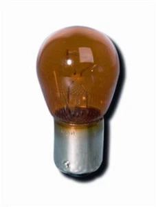 OFF SET PIN 12V 21W ORANGE AMBER INDICATOR BULB - Imagen 1 de 1
