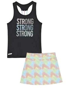 Hind Girls Athletic Tank Top and Multicolor Scooter Skirt, 2 Piece, Size (14/16) - Picture 1 of 1