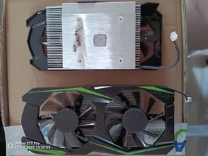 2 geforce gtx 1050 ti kühlkörper mit Lüfter - Bild 1 von 1