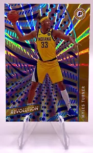 2020-21 Panini Revolution Myles Turner #'d 10/75 Sunburst Pacers No.91 - Picture 1 of 2