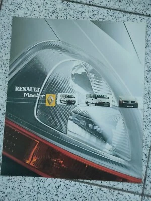 Depliant Brochure RENAULT MASTER  anno 2003 - Immagine 1 di 2