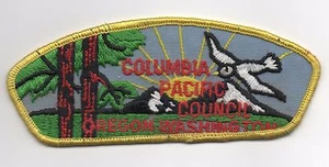 Columbia Pacific Council (T-2) CSP, Sun w/ 8 rays/States Names, Mint! - Picture 1 of 1