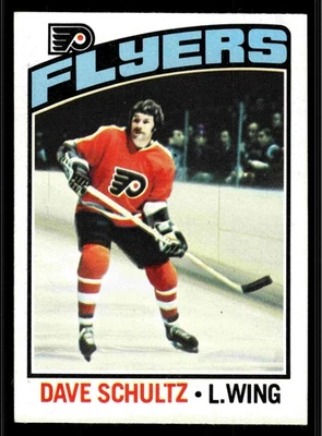 1976-77 Topps Dave Schultz #150 - Philadelphia Flyers - NM+ - Image 1 of 2