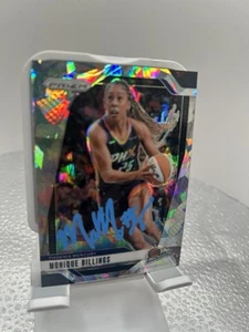 Monique Billings Signed Auto 2024 Panini Prizm WNBA Cracked Ice Prizm QTY - Picture 1 of 3