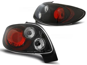 rear lights for PEUGEOT 206 CC 1998 1999 2000 2001- 2D black - Picture 1 of 1