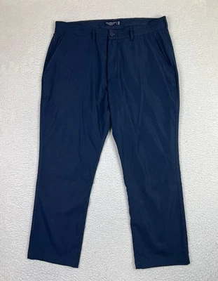 Pantalones Abercrombie & Fitch para hombre 36x30 (se adapta a 38x28) azul marino A&F Go-To ajuste deportivo Foto 1 de 4