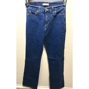 Women’s Levi’s 512 Dark Blue Slim Stretch Cotton Blend Jeans in Size 2 XS - Picture 1 of 6
