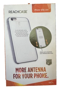 ReachCase Antenna Signal Extender Stoßabsorbierende Hülle für iPhone 6/6S - Weiß - Bild 1 von 2