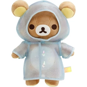 Rilakkuma Raincoat Plush Rain or Shine Theme Rilakkuma MO98001 San-X - Picture 1 of 4