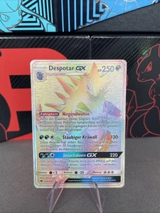 Pokémon Despotar GX 223/214 Echo des Donners DE PSA PL Tyranitar Rainbow - Bild 1 von 10