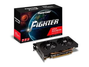 New PowerColor Fighter AMD Radeon RX 6500 XT Gaming Graphics GPU Card 4GB GDDR6 - Picture 1 of 5