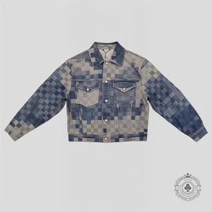Louis Vuitton Damoflage Classic Denim Jacket in Indigo Denim - Picture 1 of 10