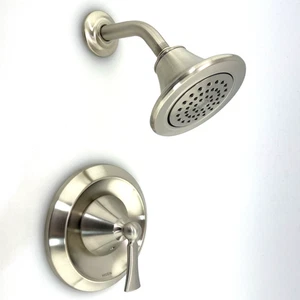 🌱 Moen T4502EPBN WYNFORD Posi-Temp nur Dusche Verkleidung - gebürstetes Nickel $399 LESEN - Bild 1 von 19