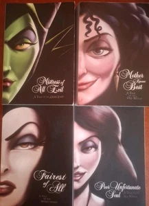 Disney Villians x4 de Serena Valentino, libros de bolsillo 2018 - Imagen 1 de 19