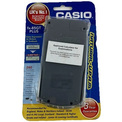 Casio FX-85GT Plus Scientific Calculator GCSE Exams & Higher New Please Read - Image 1 of 4