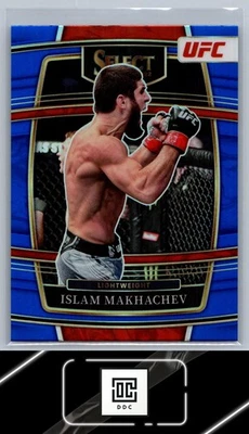 2022 Panini Select UFC #29 Islam Makhachev Blue Prizms - Image 1 of 2