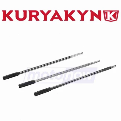 Kuryakyn Antenna - Hex/Grooved for 1996-2006 Harley Davidson FLHTCI Electra re Foto 1 de 4