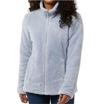 Chaqueta para mujer 32 Degrees talla XXL azul hielo ártico felpa bolsillos cálidos cremallera completa NUEVA Foto 1 de 4