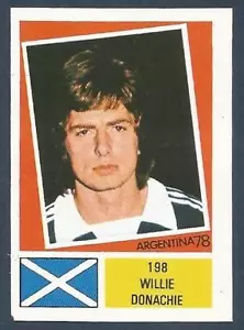 FKS 1978-ARGENTINA 78 -#198-ESCOCIA Y MANCHESTER CITY-WILLIE DONACHIE - Imagen 1 de 1