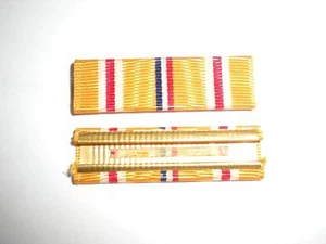 CINTA DE CAMPAÑA ASIÁTICO-PACÍFICO EJÉRCITO DE ESTADOS UNIDOS DE LA DÉCADA DE 1950 - PRENSADA - Imagen 1 de 1