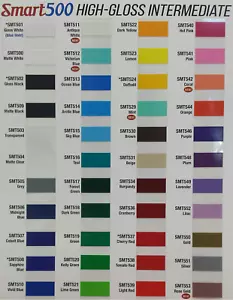15" x 10yd SMT500 Outdoor Klebeschild Vinyl Film Basteln Hobby Aufkleber Grafik - Bild 1 von 2