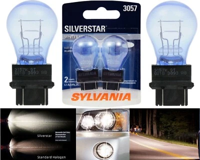 Sylvania Silverstar 3057 26.9/6.7W Two Bulbs Rear Turn Signal Replacement EO - Image 1 of 4