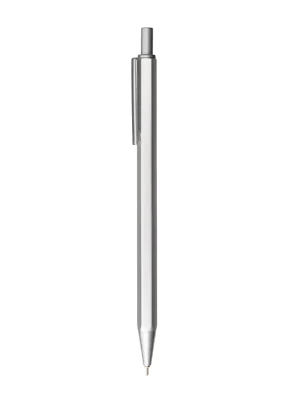 MUJI Hexagonal Aluminum ( wood) Needle Ballpoint Pen black 0.7mm 0.5mmfrom japan - image 1 of 4