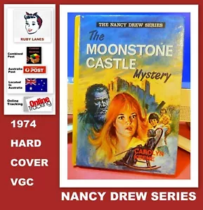 THE MOONSTONE CASTLE MYSTERY - Nancy Drew Series - Carolyn Keene 1974 HC VGC - Picture 1 of 5